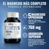 Oby Magnesio Complex Citrato Bisglicinato Treonato Gluconato Taurato Oxido Alta
