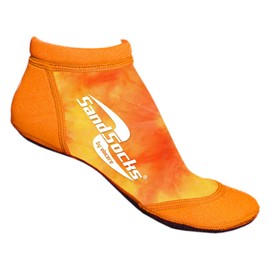 Sand Socks Vincere Sprite Low-Top, Orange Sunset, Small