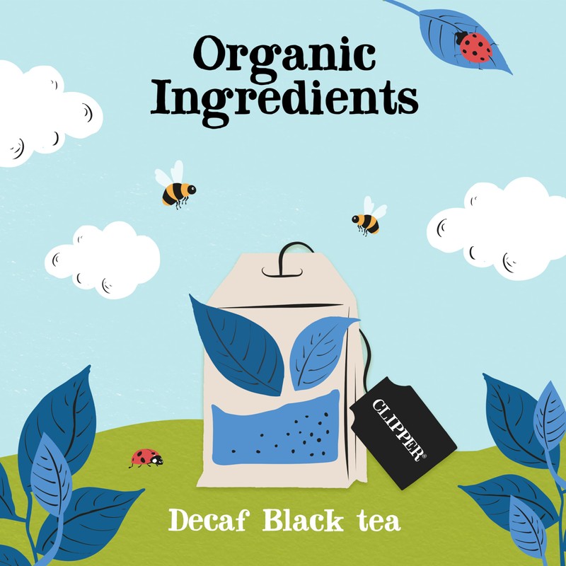 Clipper Ft Org Decaf Envelopes 25 Bag x 1