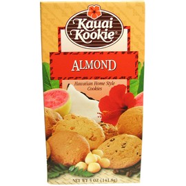 Kauai Kookie Almond Hawaiian Home Style Cookies 5 oz. box