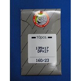 Industrial Machine Needles Reach Walk, 10 Needles Size 160/23 Organ N 135X17