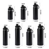 PCSCER Wide Mouth Insulated Sports Water Bottle,Double wall Stainless Steel