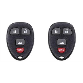 Eye4Techs Car Key Fob Keyless Entry Remote for Pontiac Torrent 2007-2009 FCC OUC60270 OUC60221 Part Number 15913420 20868852 20669056 (All PN's are Interchangeable) - 2 Pack