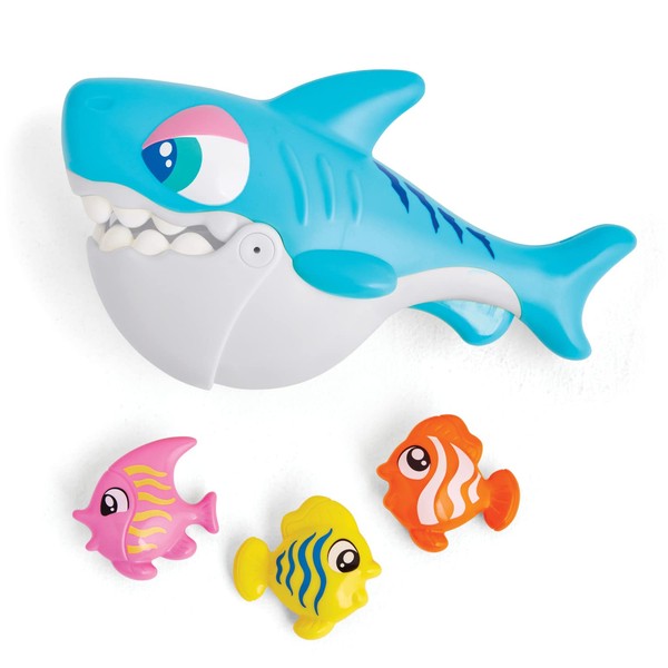 Kidoozie Splish N Splash Chomping Shark - Bath Toy Fun for Toddlers!
