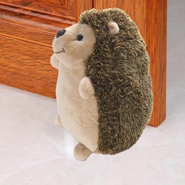 Decorative Door Stopper for Bottom of Door and Inside Door Decorative. Cute,Soft and Weighted Door Stop.Door Weight to Keep Door Open(Hedgehog)
