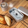 Outdoor Aluminum Alloy Kettle Foldable Handle Camping Kettle Portable Coffee