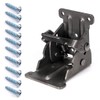 Skelang Foldable Bracket, Self-Lock Hinge Hardware with Screws Lock Extension