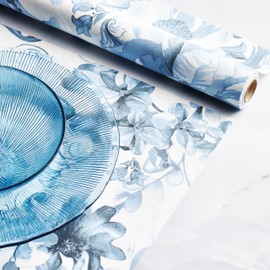 CECI New York X MY DRAP Aeryn Cotton Placemats, Single-use or reuseable (19" x 12.5" - 12 Units per Roll)