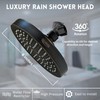 GURIN Shower Head High Pressure Rain, Luxury Bathroom Showerhead with