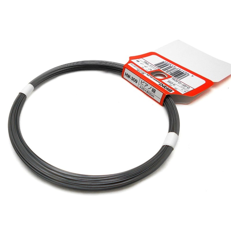 Wakisangyo HW-309 Piano Wire Black #26X30m Spring