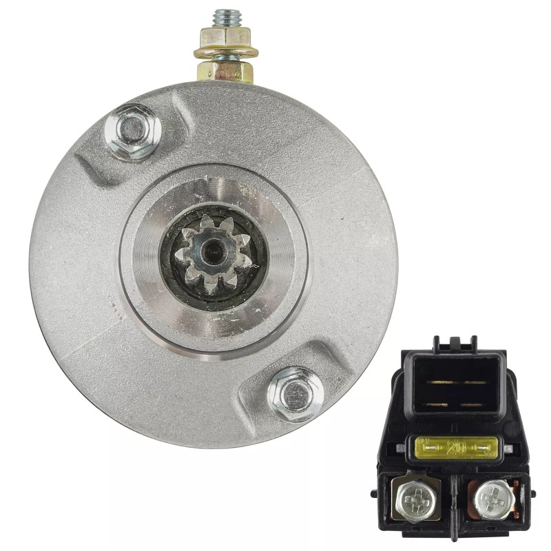 Caltric Starter And Relay Solenoid for Arctic Cat 400 Dvx