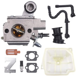 Goodbest New C3R-S236 Carburetor Kit With Air Fuel Oil Filter Intake Manifold Compatible With Stihl MS361 MS 361 Chainsaw Replace 1135 120 0601 1135 141 2200 1128 358 7701 1122 647 9400 1135 120 1601