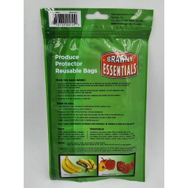 Brawny Produce Protector Bags Keep Fresh Longer 10ct Fruits Vegetables