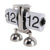 Retro Digital Flip Down Clock Flip Desk Clock Mechanical Battery
