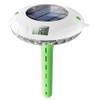 Solar Digital Pool Light with Dual LCD Screens, Easy to