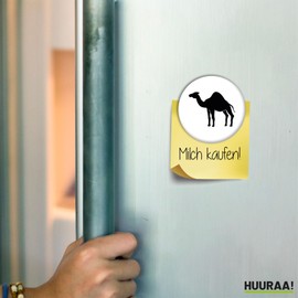 Huuraa Magnet Dromedary Camel Silhouette Gift Fridge Magnet 59 mm Bottle Opener Dromedary Camel Gift Idea