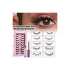 10 Para Kit Extensiones De Pestañas Postizas Magnéticas 3d