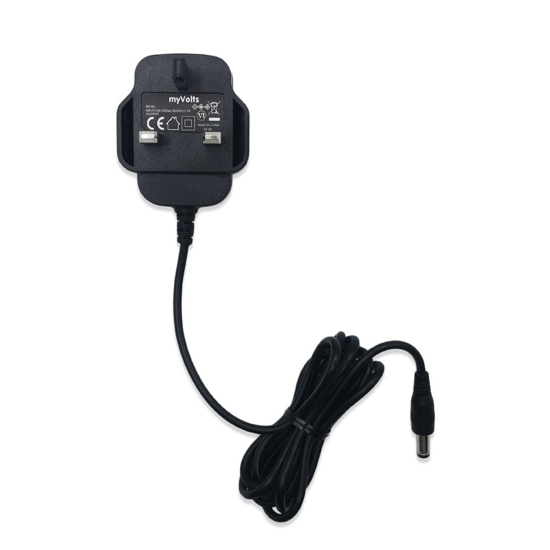 myVolts 18V power supply adaptor compatible with/replacement for Black and