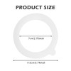 Pack of 20 Weck Rubber Rings, Sealing Rings for Preserving