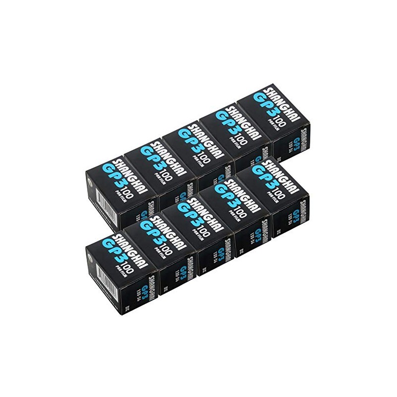 10 rollos de Shanghai GP3 135 35 mm 36EXP ISO