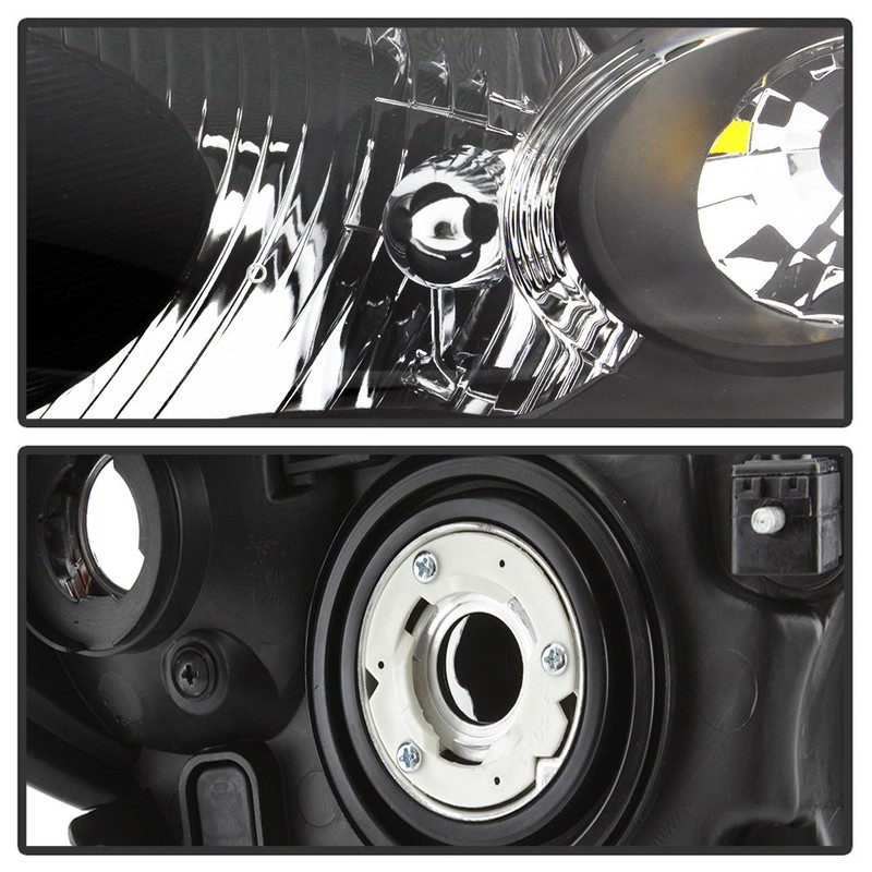 ACANII - For 2009-2013 Toyota Matrix Black Headlights Headlamps Aftermarket
