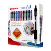 Rollerball Retráctil Sarasa 24 Piezas Multicolor Zebra Mexico
