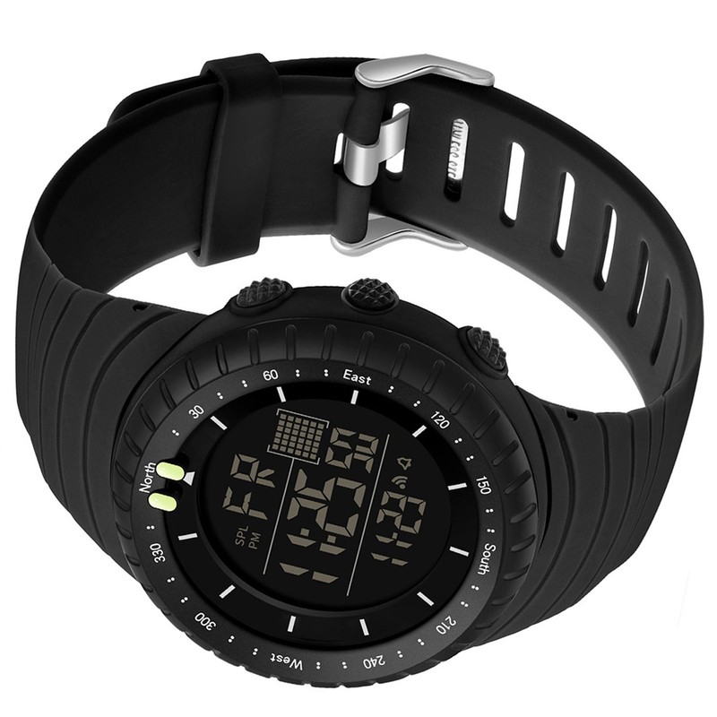 Electronic Sports Watch Waterproof Night Light Large Screen Quick Release
