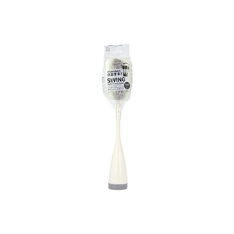 Swing Bottle Wash Sponge, White, Pack of 1