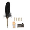 Quill Pen, Retro Elegant Feather Pen, Smoothing Writing for Home,