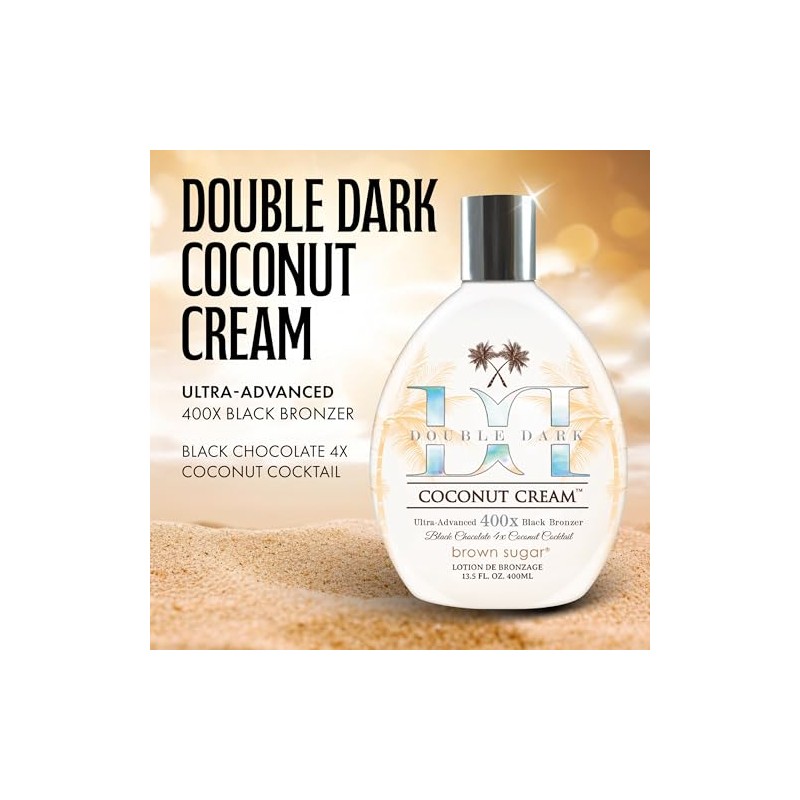 YUNDOO Black Chocolate Double Ddark Coconut Cream 400X 400ml