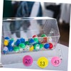CORHAD 60pcs Raffle Ball Game Balls Plastic for Fundraisers Parties