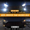 Nartoup For Yamaha YZF-R6 YZF-R1 White H7 LED Motorcycle Headlight