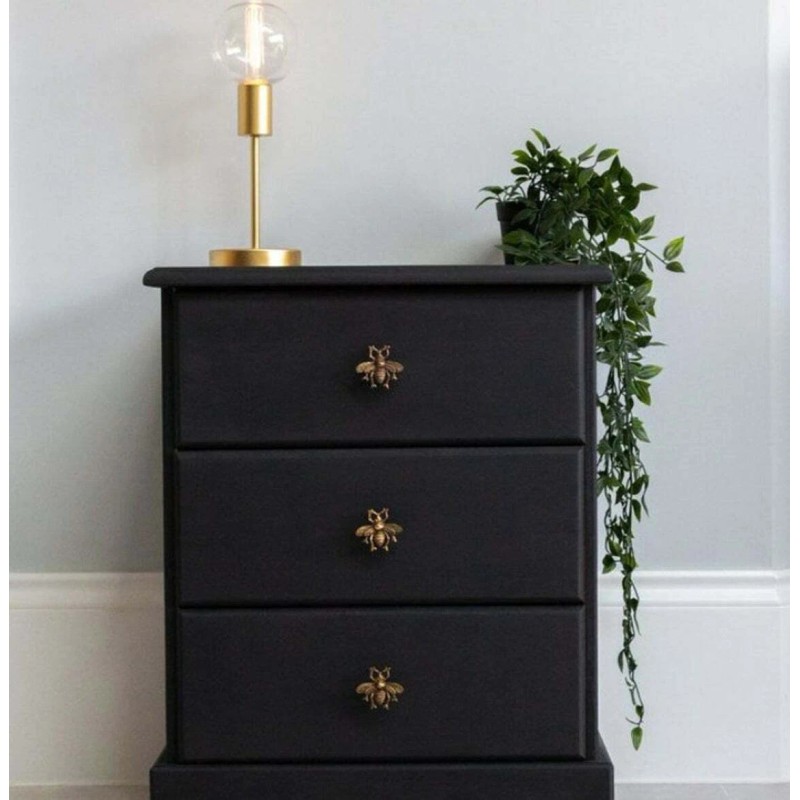 DwellStudio 2 Vintage Gold Brass Bumblebee Bee Hardware Drawer Pulls