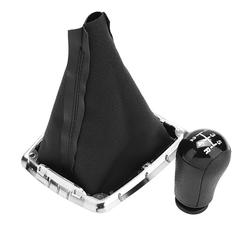 5 Speed Gear Stick Shift Knob Gaiter Boot Cover for