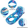 FindUWill Pool Floats with Canopy Adults - Extra Large Pool