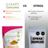 Leafy Pack 2 Cúrcuma en Polvo Orgánica Antiinflamatorio 200g