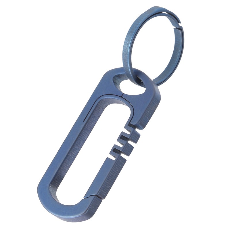 Titanium Alloy Keychain Lightweight Backpack Hanging Hook Buckle Carabiner Key