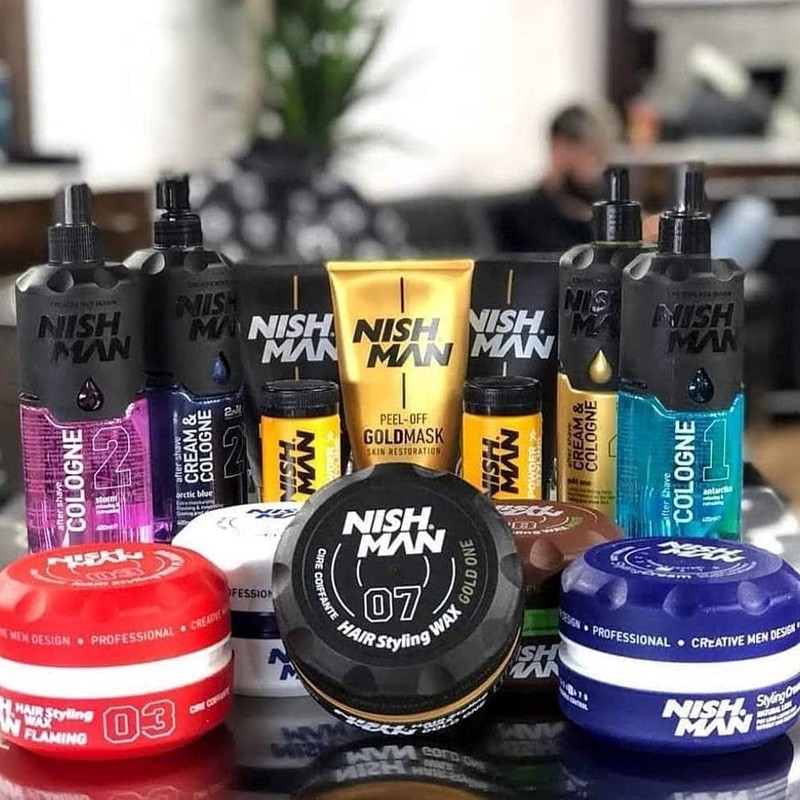 Nishman Hair Styling Wax for Men, 07 Gold One 150