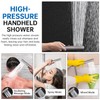 G-Promise All Metal Shower Head with Massage Mode Handheld Spray