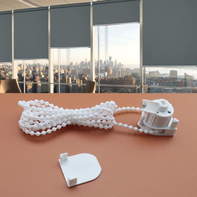 YINETTECH 2 Pcs Roman Blind Pulley Sidewinder Chain Mechanism Direct