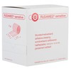RUDAMED Sensitive Wound Bandage Rolled from Non-Woven Fabric White