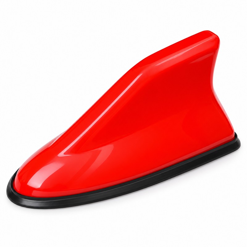 2 Pack Universal Shark Fin Car Roof Antennas with AM/FM