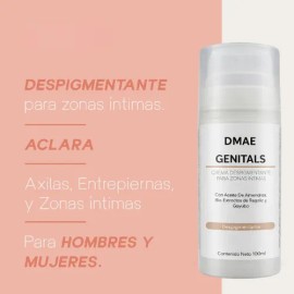 Crema Despigmentante Zonas Intimas Arbutina 100ml Tipo Piel Todo Dmae
