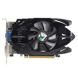 maxsun GeForce GT 730 - Tarjeta gráfica de vídeo (4 GB, GPU para computadora, PC de 128 bits, DDR3 ITX, diseño PCI Express DVI-I, HDMI, VGA multipantalla