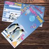 Penguine Party Invitation Cards Set of 12 - Funny Invitations