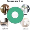 Wall Protectors from Door Knobs-Efbock Silicone Door Stoppers Wall Protector-Premium