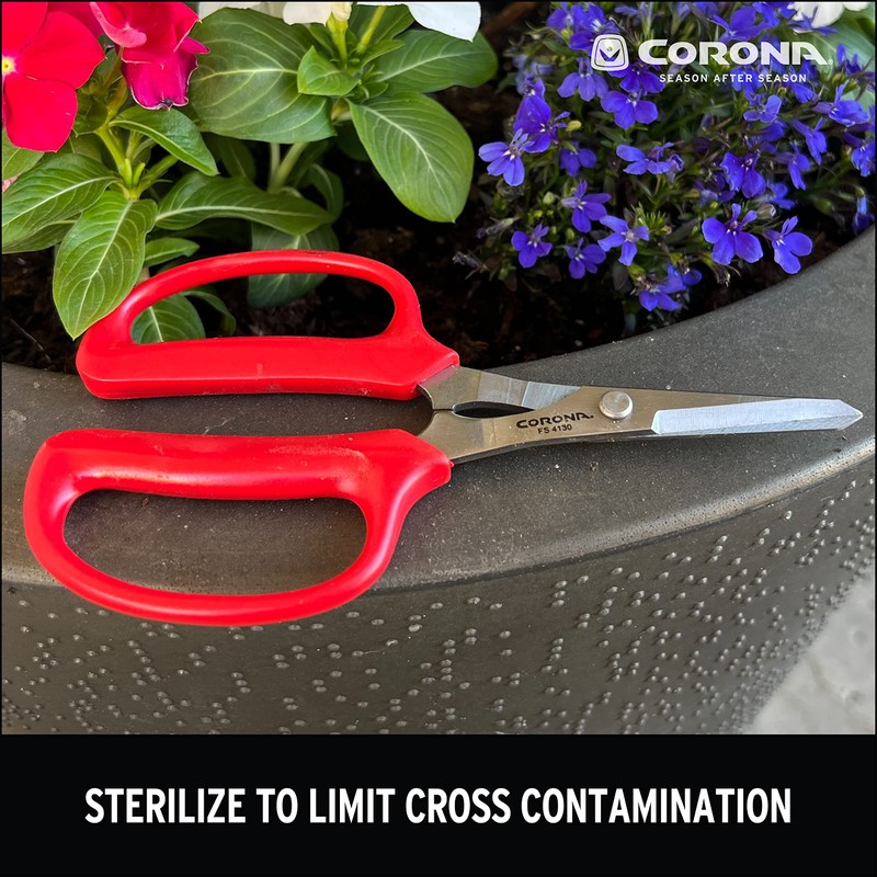 Corona FS 4130 Hydroponic Scissor, Red