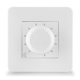 Power Dynamics PDV30 100v Line Attenuator Speaker Volume Control Wall Mount Box Face (30w) Music System Installationâ€¦