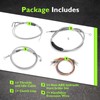 Cable Kit Fit for Harley Dyna 1996-2005 Non-ABS, Fit 16-18"