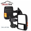 LEDKINGDOMUS Driver Side Power Heated Tow Mirror For 08-16 Ford